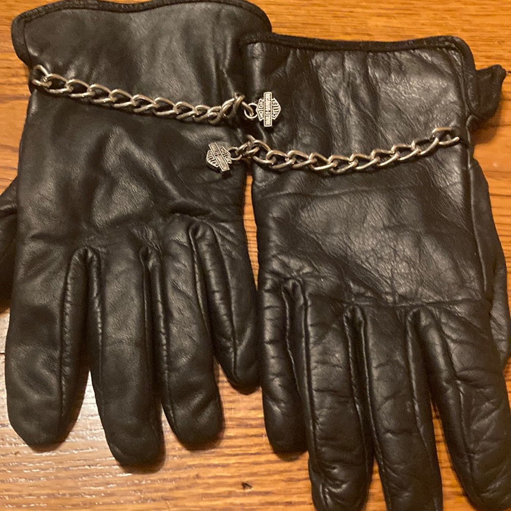 Harley Davidson leather gloves